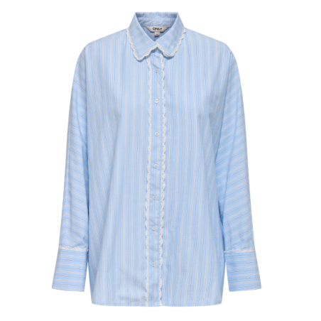 ONLY Osiris L/S Skjorte - Kentucky Blue