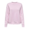 JDY Nanna L/S Text Sweatshirt - Pink Lady