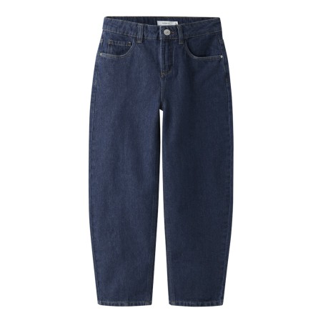 NAME IT Kis Bella Ballon Jeans - Dark Blue denim