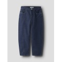 NAME IT Kis Bella Ballon Jeans - Dark Blue denim