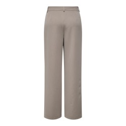 ONLY Hattie Pleat HW Mel Bukser - Taupe Gray