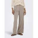 ONLY Hattie Pleat HW Mel Bukser - Taupe Gray