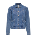 ONLY Kennedy L/S Denim Jakke - Medium Blue Denim