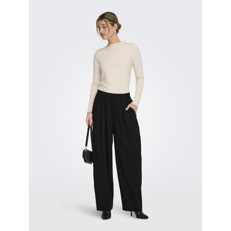 ONLY Mariela MW Baggy Barrel Bukser - Sort