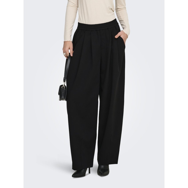 ONLY Mariela MW Baggy Barrel Bukser - Sort
