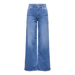 ONLY Madison Blush HW Brede Denim - Special Bright Blue Denim