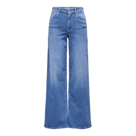 ONLY Madison Blush HW Brede Denim - Special Bright Blue Denim