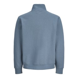 JACK & JONES PLUS Soho Sweatshirt Med Lynlås - Blue Mirage
