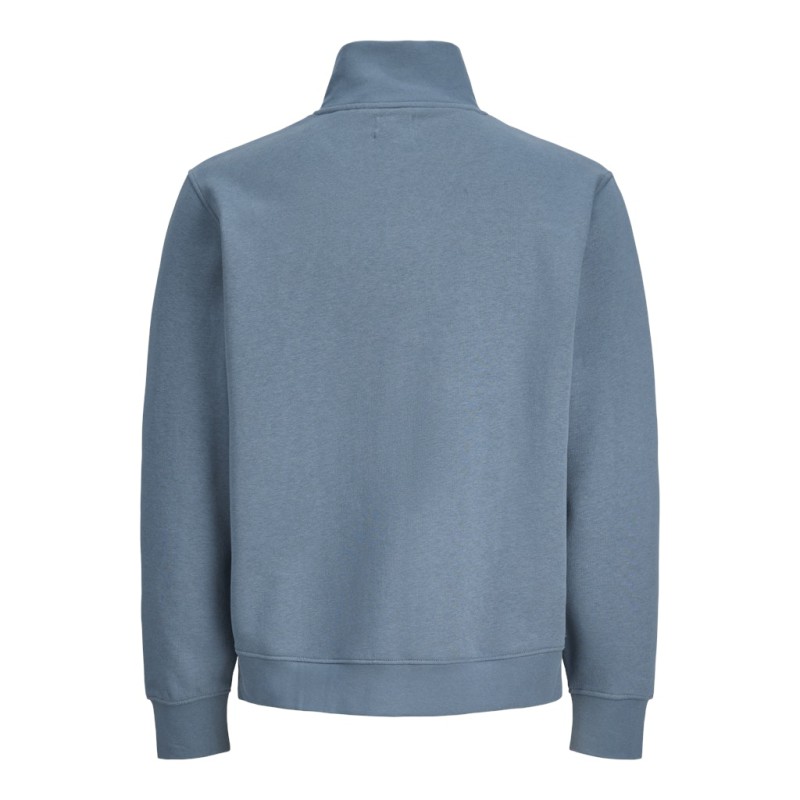 JACK & JONES PLUS Soho Sweatshirt Med Lynlås - Blue Mirage