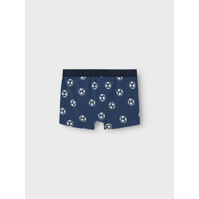 NAME IT Kids Boxershorts 3-Pak Football - Dark Denim
