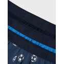 NAME IT Kids Boxershorts 3-Pak Football - Dark Denim