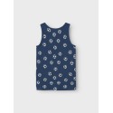 NAME IT Mini/Kids Tank Top 2-Pak Football - Dark Denim