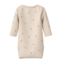NAME IT Baby Berries L/S Bodystocking - Peyote Melange
