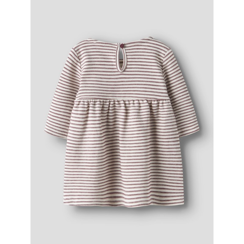 NAME IT Baby Bripa L/S Kjole   Oxblood Red