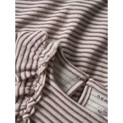 NAME IT Baby Bripa L/S Kjole   Oxblood Red