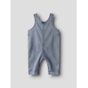 NAME IT Baby Ben Baggy Denim Overalls - Medium Blue Denim