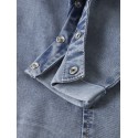 NAME IT Baby Ben Baggy Denim Overalls - Medium Blue Denim
