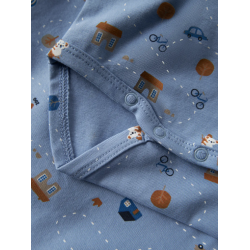 NAME IT Baby Bocar L/S Bodystocking - Endless Sky