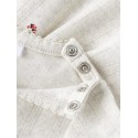 NAME IT Baby Berries L/S Kjole - Peyote Melange