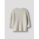NAME IT Baby Tilla L/S Strik Cardigan - Cloud Dancer