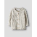 NAME IT Baby Tilla L/S Strik Cardigan - Cloud Dancer