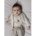 NAME IT Baby Tilla L/S Strik Cardigan - Cloud Dancer