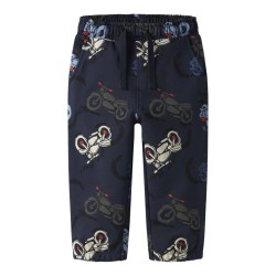 NAME IT Mini Brett Motorcycle Sweatpants - Navy Blazer