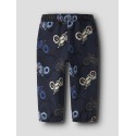NAME IT Mini Brett Motorcycle Sweatpants - Navy Blazer