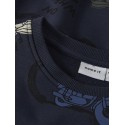 NAME IT Mini Brett L/S Motorcycle Sweatshirt - Navy Blzer