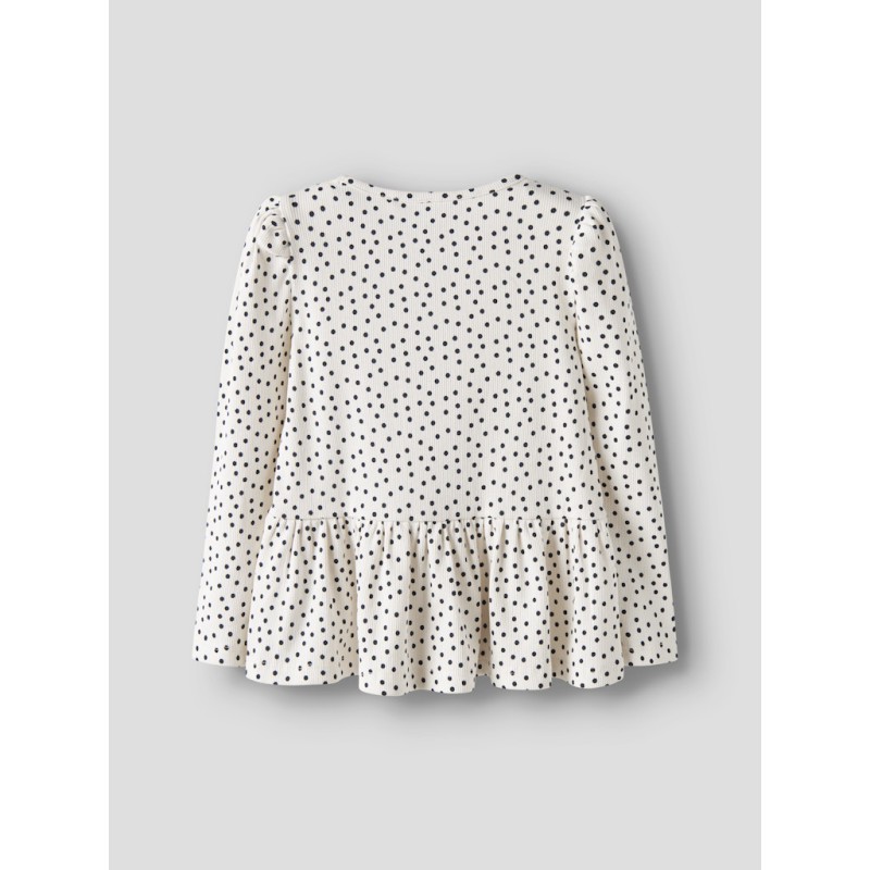 NAME IT Mini Tenna L/S Top - Gardenia