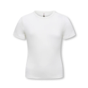 KIDS ONLY Lucky S/S Rund Hals T-shirt - Cloud Dancer