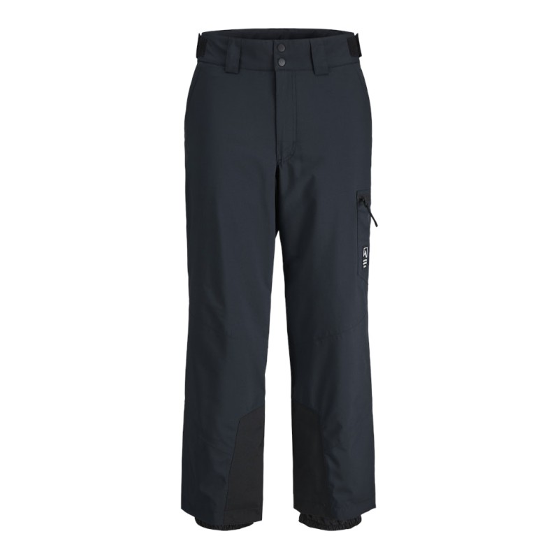 JACK & JONES JUNIOR Alpes Skibukser - Black Beauty
