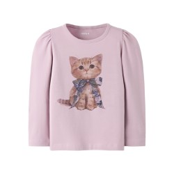 NAME IT Mini Boloras L/S Top - Dawn Pink