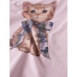 NAME IT Mini Boloras L/S Top - Dawn Pink