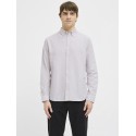 JJ REBEL Oscar L/S Skjorte - Crockery