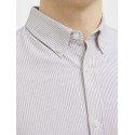 JJ REBEL Oscar L/S Skjorte - Crockery