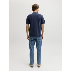 JJ REBEL Paxton S/S T-shirt - Navy Blazer