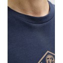 JJ REBEL Paxton S/S T-shirt - Navy Blazer
