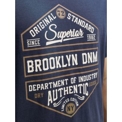 JACK & JONES Paxton S/S T-shirt - Navy Blazer