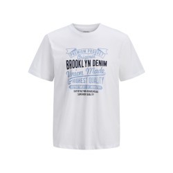 JACK & JONES Paxton S/S T-shirt - Hvid