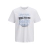 JACK & JONES Paxton S/S T-shirt - Hvid