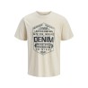 JACK & JONES Paxton S/S T-shirt - Whitecap Gray
