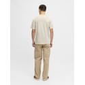 JACK & JONES Paxton S/S T-shirt - Whitecap Gray