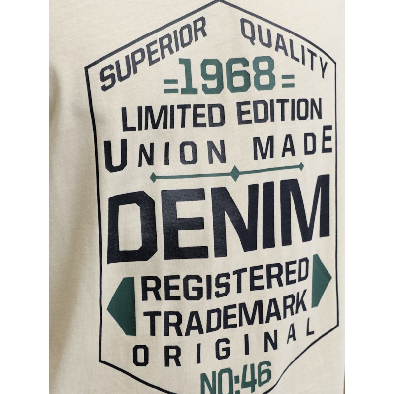 JACK & JONES Paxton S/S T-shirt - Whitecap Gray