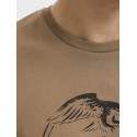 JACK & JONES Theo S/S T-shirt - Coca Mocha