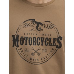 JACK & JONES Theo S/S T-shirt - Coca Mocha