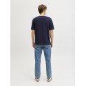 JACK & JONES Theo S/S T-shirt - Navy Blazer