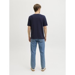 JACK & JONES Theo S/S T-shirt - Navy Blazer