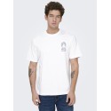ONLY & SONS Fred Relaxed S/S Print T-shirt - Bright White / Conichiwa Toad