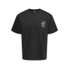 ONLY & SONS Fred Relaxed S/S Print T-shirt - Sort